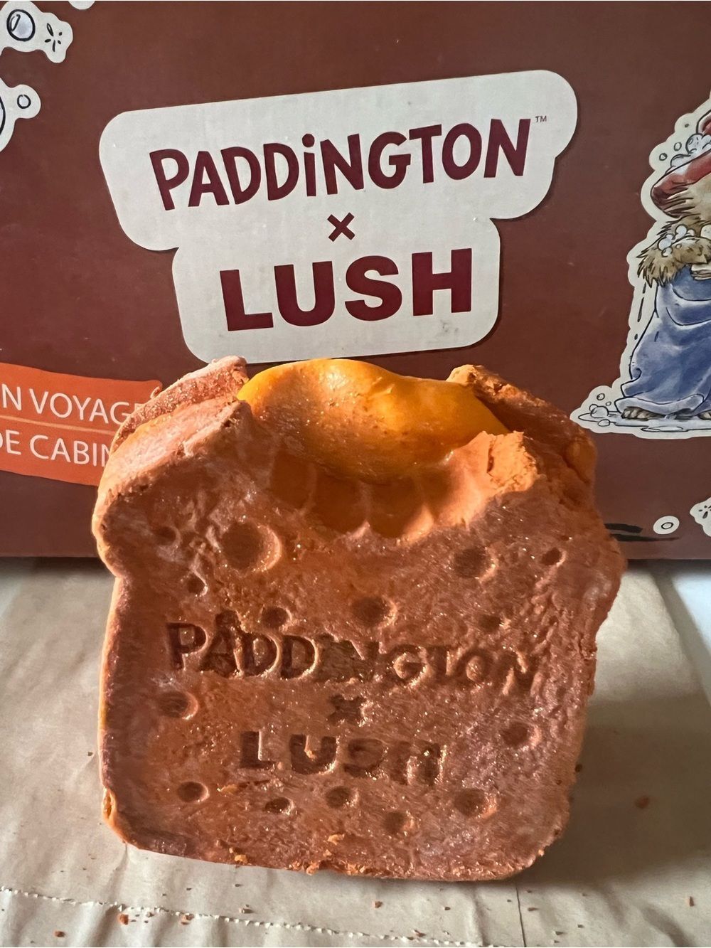 Lush x Paddington Marmalade Sandwich Bubbleroon Brand New Lmtd Edition